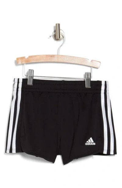 Adidas Originals Kids' 3-stripes Mesh Shorts In Black