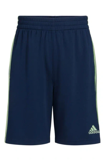 Adidas Originals Kids' Classic Shorts In Navy W Green
