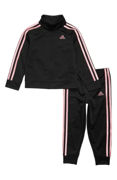 Adidas Originals Kids' Core Tricot Tracksuit In Black