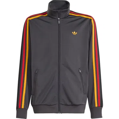 Adidas Originals Kids' Firebird Recycled Polyester Track Jacket In Gray