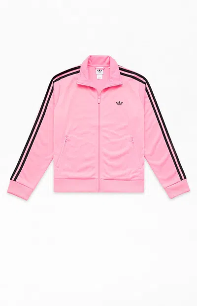 Adidas Originals Kids Firebird Track Jacket In Light Pink