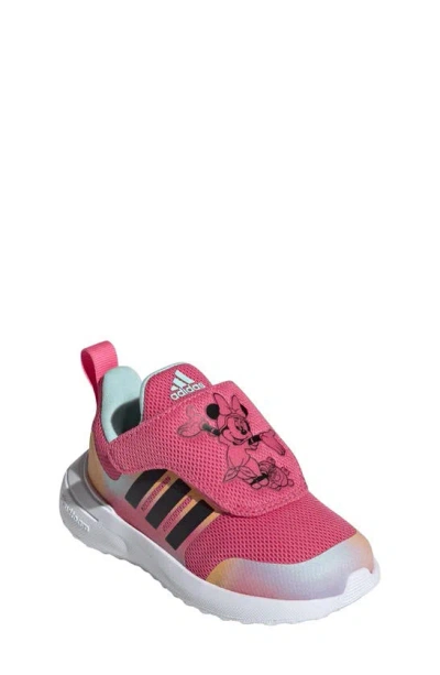 Adidas Originals Kids' Fortarun X Disney Running Sneaker In Pink Fusion/black/spark