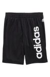 ADIDAS ORIGINALS KIDS' LINEAR RECYCLED POLYESTER SHORTS