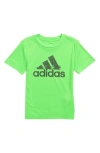 Adidas Originals Kids' Logo Graphic T-shirt In Bright Green