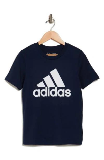 Adidas Originals Adidas Kids' Logo Graphic T-shirt In Navy