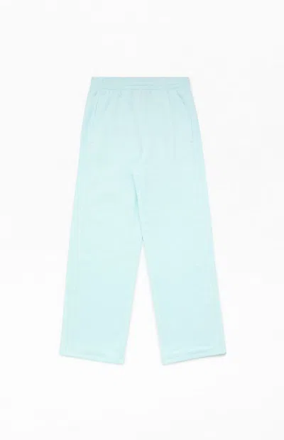 Adidas Originals Kids Mint 3s Wide Leg Training Pants In Blue