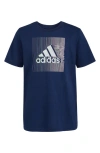 Adidas Originals Kids' Mirage Graphic T-shirt In Collegiate Navy