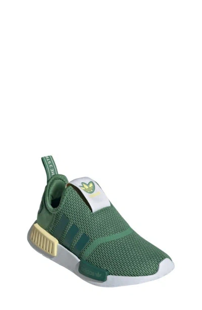 Adidas Originals Kids' Nmd 360 Sneaker In Green/ Green/ Yellow