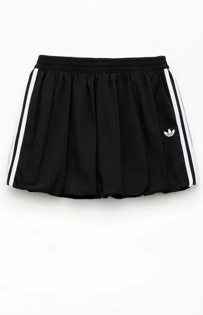 Adidas Originals Kids Pleated Bubble Skort In Black