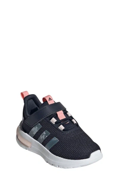 Adidas Originals Kids' Racer Tr 23 Sneaker In Ink/ Pink/ Sandy Pink