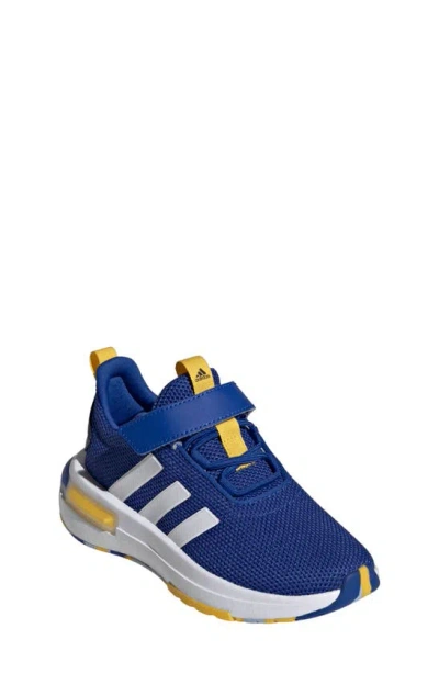 Adidas Originals Kids' Racer Tr 23 Sneaker In Royal Blue/ White/ Yellow