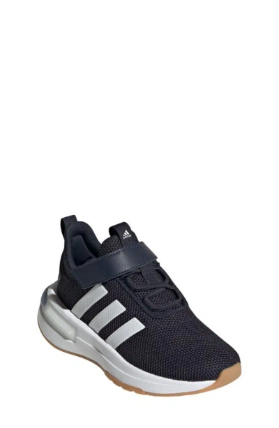 Adidas Originals Kids' Racer Tr23 Running Shoe In Ink Blue/ White/ Gum