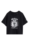 Adidas Originals Kids' Royal Jersey Graphic T-shirt In Black