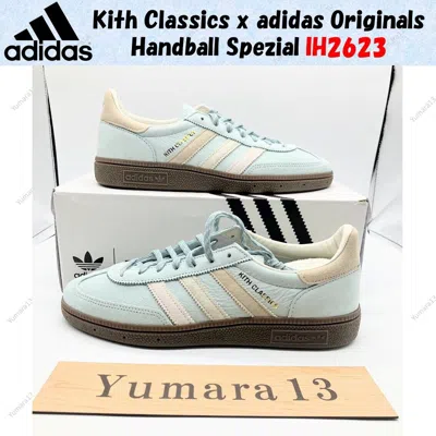 Pre-owned Adidas Originals Kith Classics ×  Handball Spezial Summer Palette Ih2623 Men's In Blue