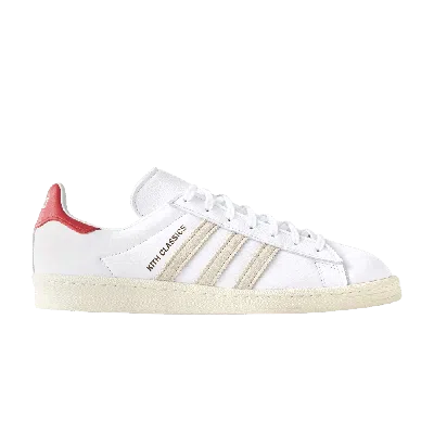 Pre-owned Adidas Originals Kith X Campus 80s 'classics Program - White Red'