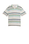 Adidas Originals Adidas X Wales Bonner Wb Knit Polo Multi In Multi