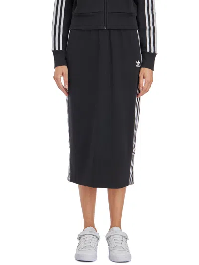 Adidas Originals Knit Skirt In Black/white