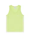 Adidas Originals Knit Vest In Semi Frozen Yellow & Chalk White