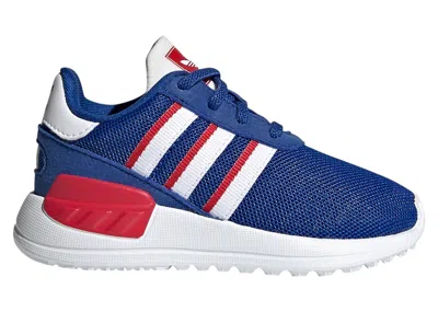Pre-owned Adidas Originals La Trainer Lite Sneakers In Royal Blue/cloud White/scarelet Red
