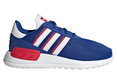Pre-owned Adidas Originals La Trainer Lite Sneakers In Royal Blue/cloud White/scarelet Red