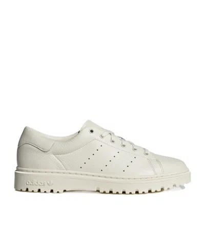 Adidas Originals Lace-up Logo Low-cut Casual Shoes In White
