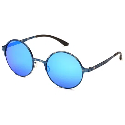Adidas Originals Ladies' Sunglasses Adidas Aom004-whs-022 Gbby2 In Blue