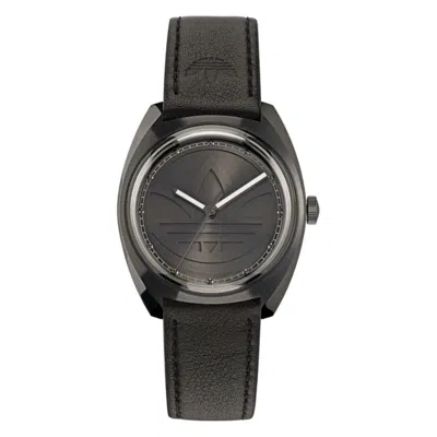 Adidas Originals Ladies' Watch Adidas Aofh22514 ( 39 Mm) Gbby2 In Black