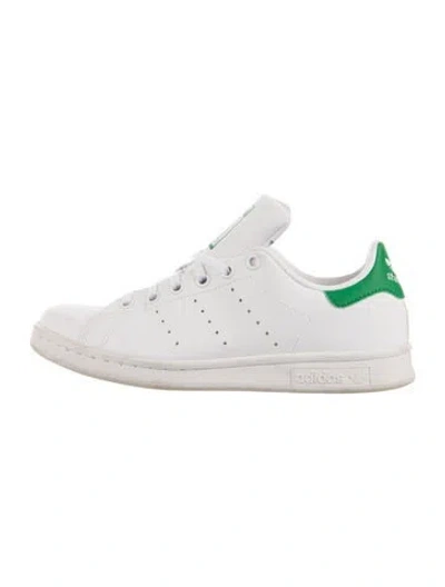 Pre-owned Adidas Originals Leather Athletic Sneakers In White