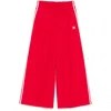 Adidas Originals Straight Trousers With Elastic Waistband And Side Stripes