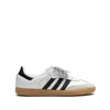 Adidas Originals Samba White Leather Calfskin Sneakers
