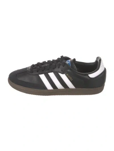 Pre-owned Adidas Originals Leather Sneakers In Multi