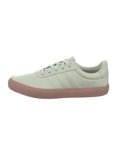 Pre-owned Adidas Originals Leather Sneakers W/ Tags In Green