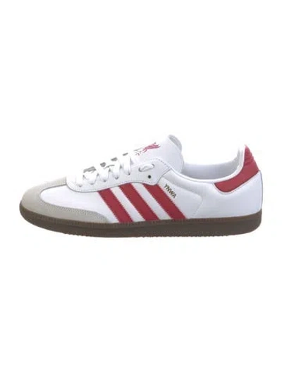 Pre-owned Adidas Originals Leather Sneakers W/ Tags In Multi