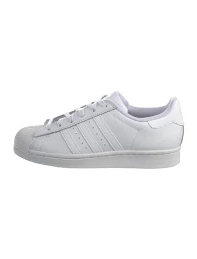 Pre-owned Adidas Originals Leather Sneakers W/ Tags In White