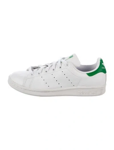 Pre-owned Adidas Originals Leather Sneakers In White