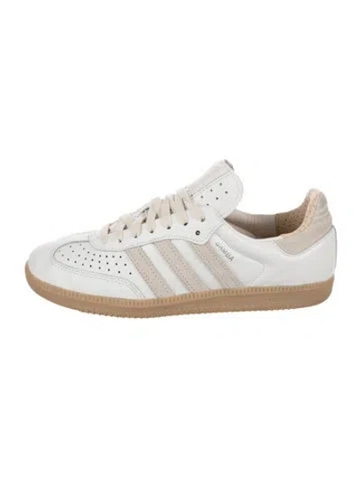 Pre-owned Adidas Originals Leather Sneakers In White