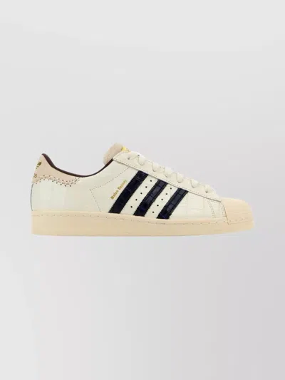 ADIDAS ORIGINALS LEATHER SUPERSTAR SNEAKERS WALES BONNER