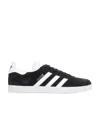 Adidas Originals Black & White Gazelle Sneakers In White