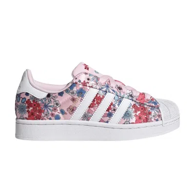 Pre-owned Adidas Originals Liberty London X Adidas Superstar Og J 'clear Pink Floral' | Kid's Size 7