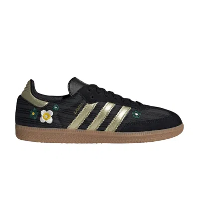 Pre-owned Adidas Originals Liberty London X Adidas Wmns Samba Og 'black Gold' | Women's Size 8.5
