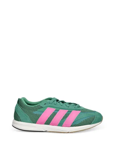 Adidas Originals Lightblaze Lp Mesh Stripes Sneakers In Green