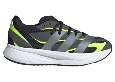 Pre-owned Adidas Originals Lightblaze Sneakers In Core Black/iron Metallic/lucid Lemon In Multi