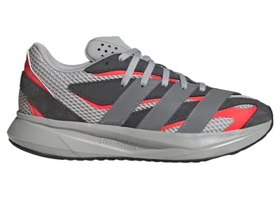 Pre-owned Adidas Originals Lightblaze Sneakers In Grey Two/grey Three/lucid Red