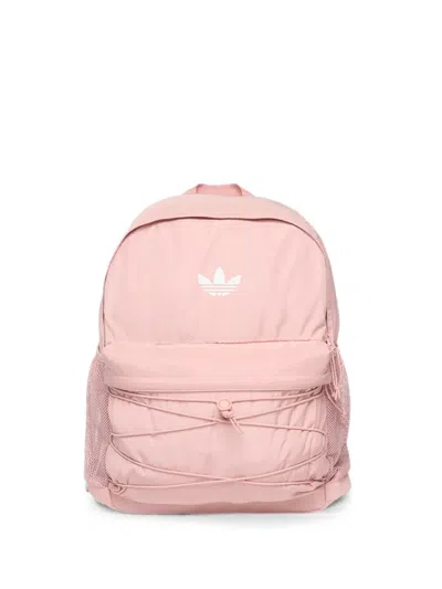Adidas Originals Lightweight Backpack With Adjustable Straps And Inner Laptop Sleeve For Convenience In Pink