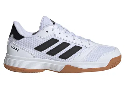Pre-owned Adidas Originals Ligra 8 Indoor Sneakers In Cloud White/core Black In Multi