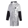 Adidas Originals Liquid Metal Wb Sports Hooded Windbreaker Jacket Men's Silver