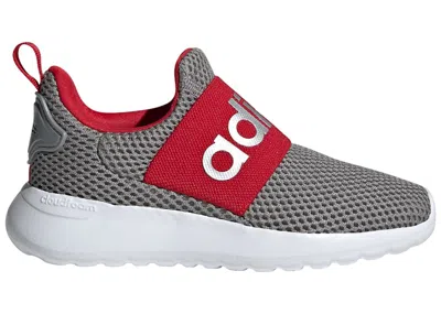 Pre-owned Adidas Originals Lite Racer Adapt 4.0 Grey Sneakers In Grey Three/silver Metallic/scarelet Red