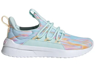 Pre-owned Adidas Originals Lite Racer Adapt 5 Sneakers In Halo Mint/orange Tint/bliss Lilac In Multi