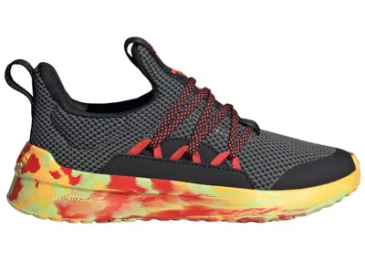 Pre-owned Adidas Originals Lite Racer Adapt 5.0 Grey Sneakers In Grey Six/core Black/bright Red