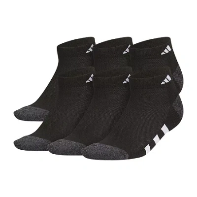 Adidas Originals Kids' Little & Big Boys 6 Pair Low Cut Socks In Black